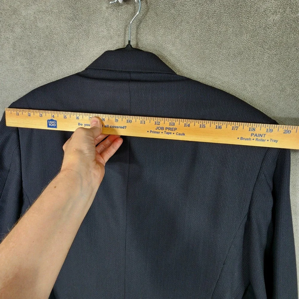 Alfani Mens sz 41R Double Breasted Blazer Jacket‎ Giovanni Tonella Italian Wool